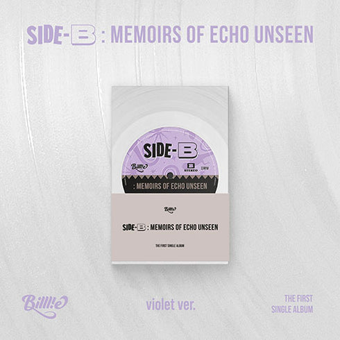 BILLLIE 1ST SINGLE ALBUM - SIDE-B : MEMOIRS OF ECHO UNSEEN (POCA)